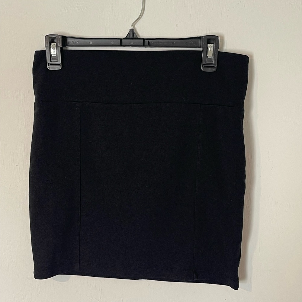 Decree Black Pencil Skirt